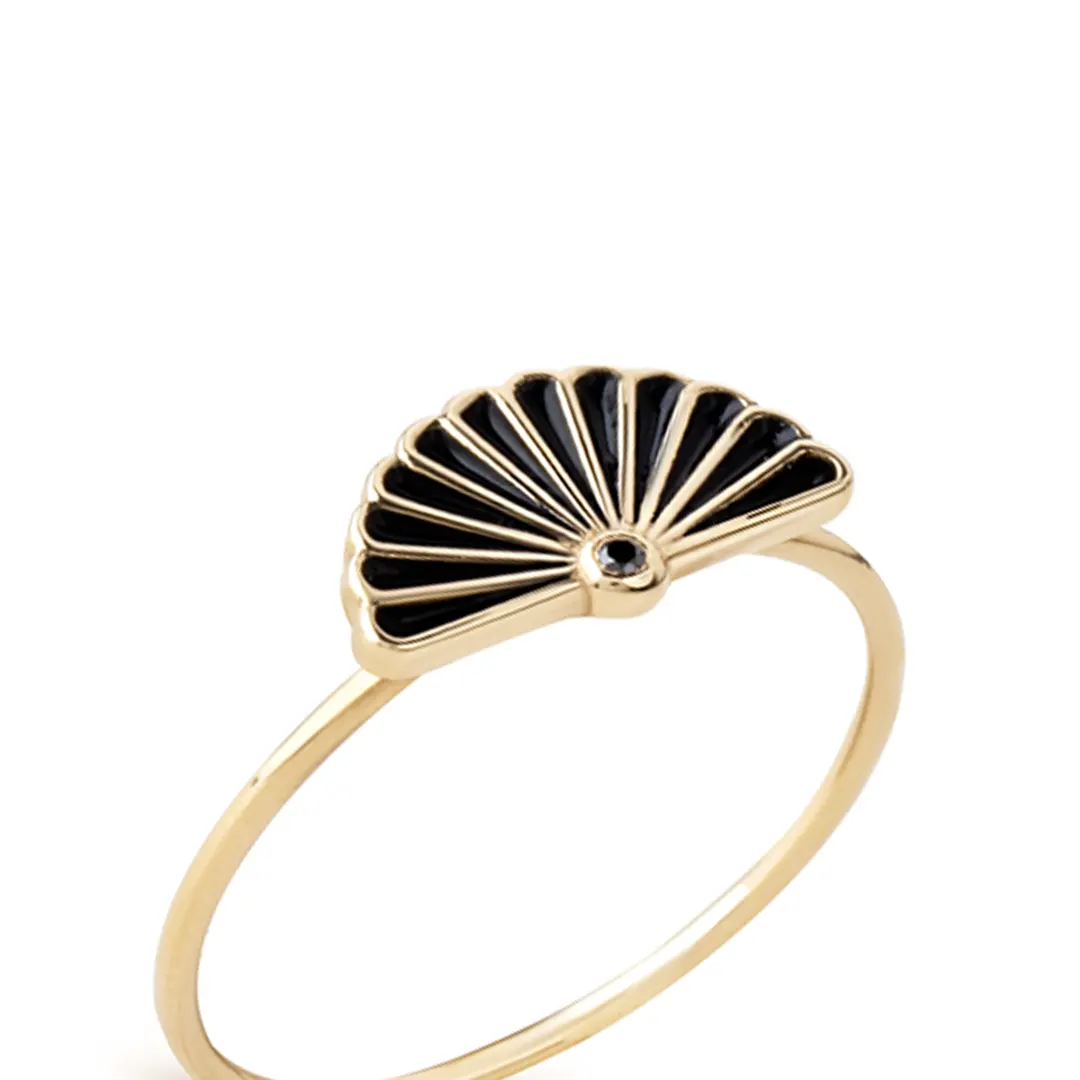 14K Gold Ventalia Talisman Ring - Image 3