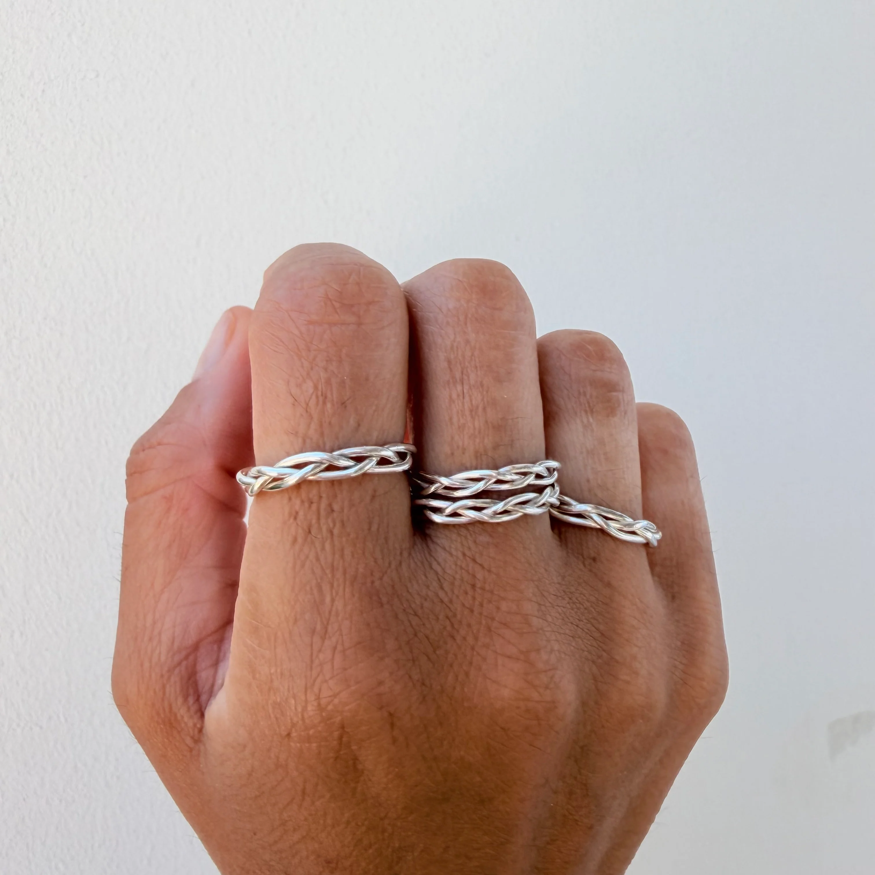 Silver Braid Ring - Image 2